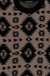 Geometric Pattern Boy's Sweater